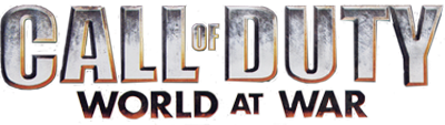Call of Duty World at War logo for Wii